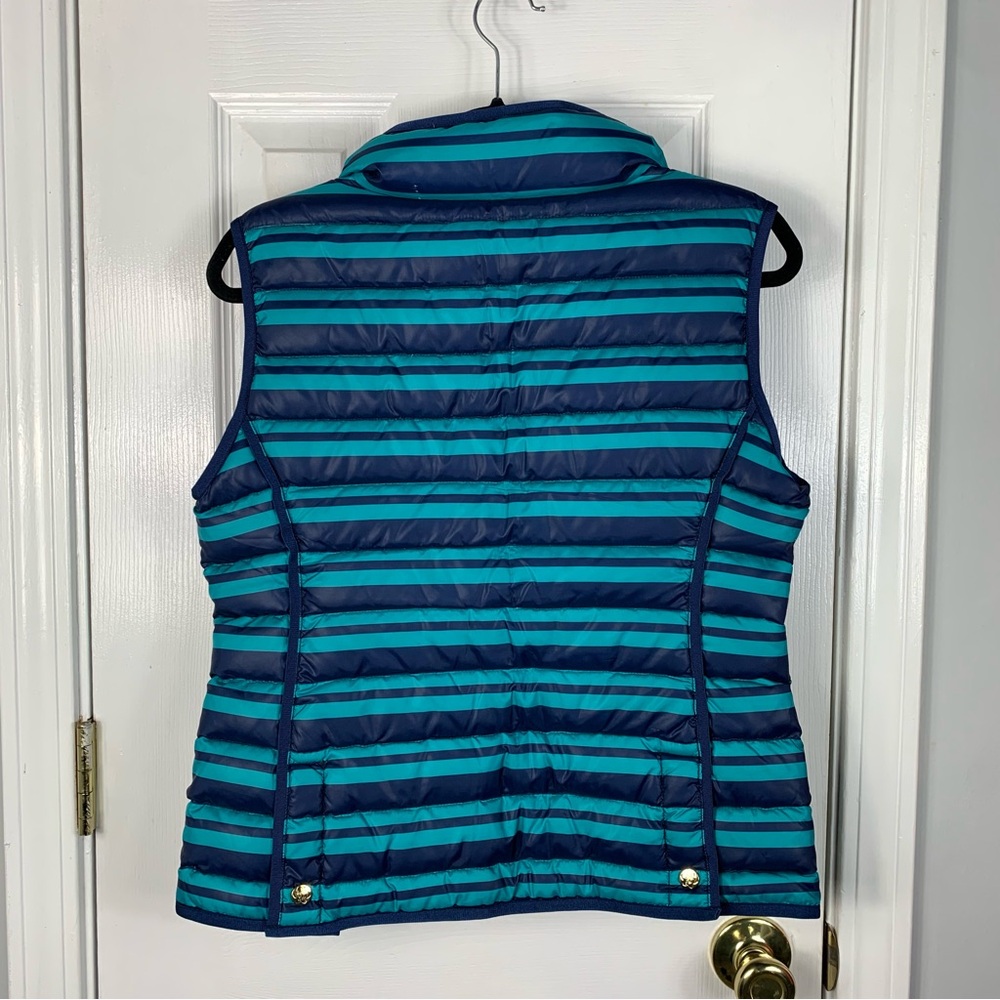 Draper James Womens Full Zip Puffer Vest Size Medium - Picture 3 of 5